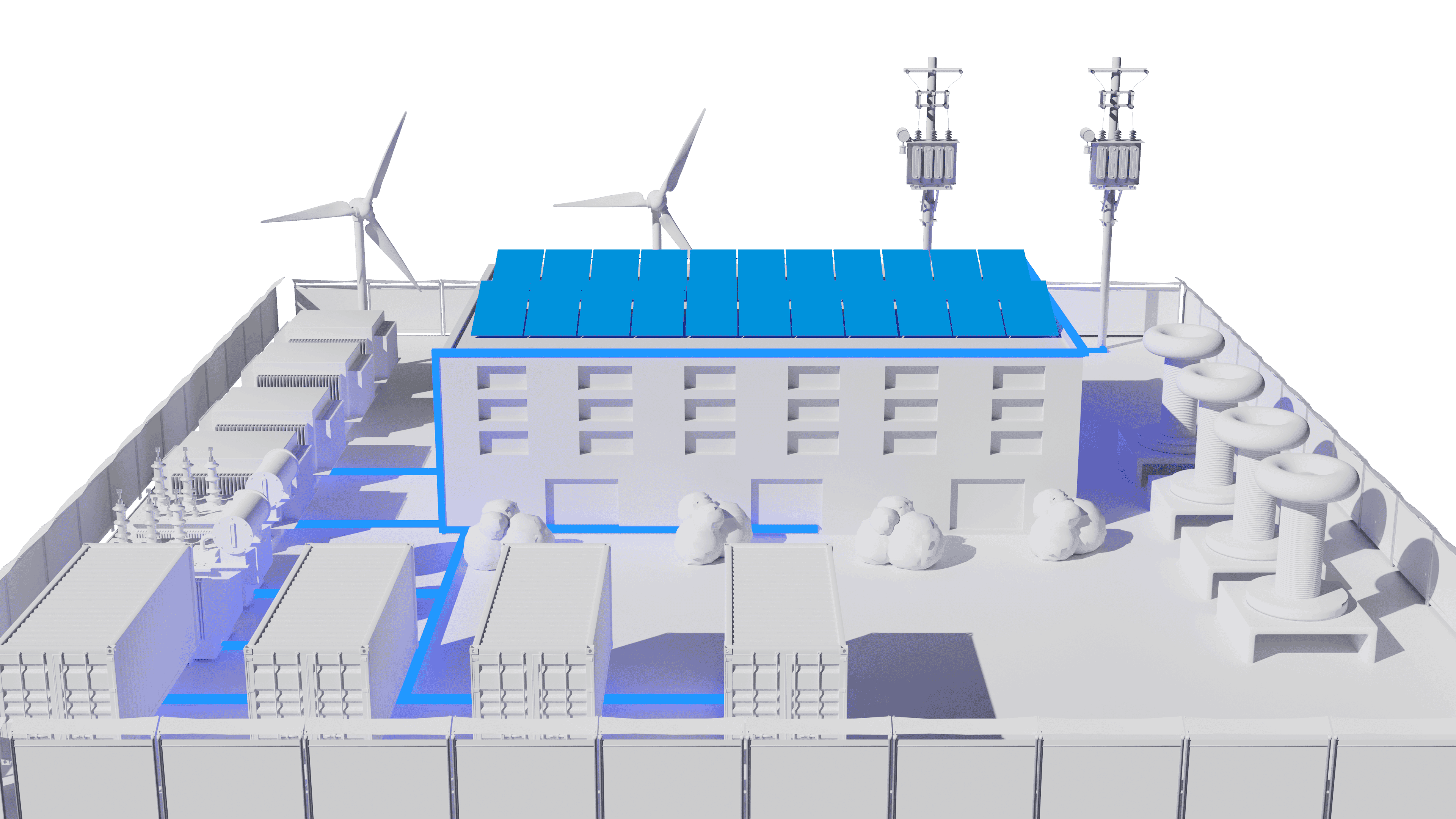 Služby výkonové rovnováhy SVR 3D model - EnergoBox